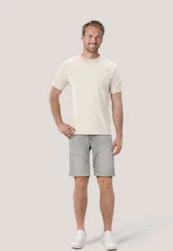 Herren Jeansshorts Tapered Fit
