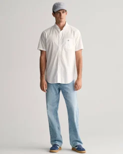 Herren Kurzarmhemd aus Popeline Regular Fit