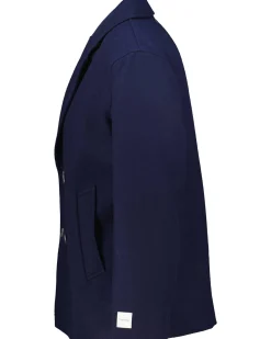 Herren Kurzmantel PEACOAT mit Wolle