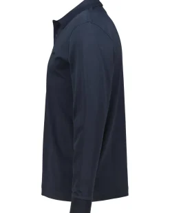 Herren Langarm-Poloshirt PE-INTERLOCK