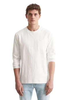 Herren Langarmshirt aus Baumwolle