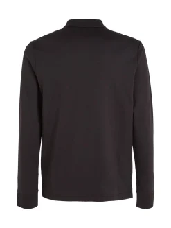 Herren Langarmshirt SMOOTH COTTON SLIM LS POLO