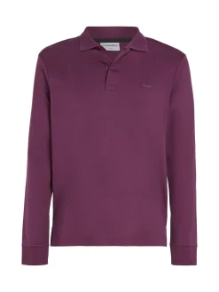 Herren Langarmshirt SMOOTH COTTON SLIM LS POLO