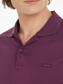 Herren Langarmshirt SMOOTH COTTON SLIM LS POLO