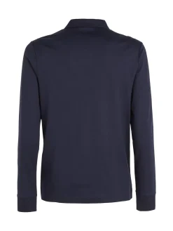 Herren Langarmshirt SMOOTH COTTON SLIM LS POLO