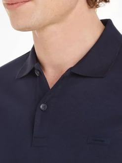 Herren Langarmshirt SMOOTH COTTON SLIM LS POLO