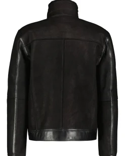 Herren Lederjacke SHELTER-DF mit Lammfell