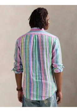 Herren Leinenhemd Custom Fit