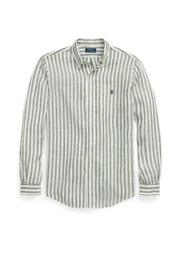 Herren Leinenhemd Custom Fit