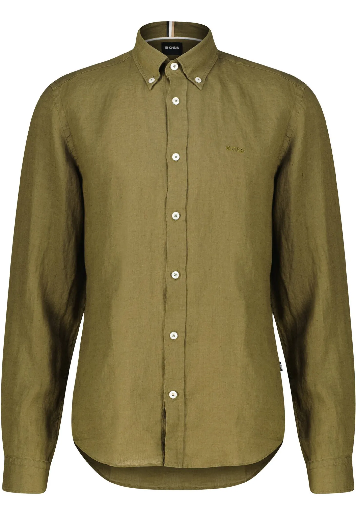 Herren Leinenhemd H-LIAM Regular Fit