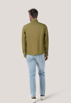 Herren Leinenhemd H-LIAM Regular Fit