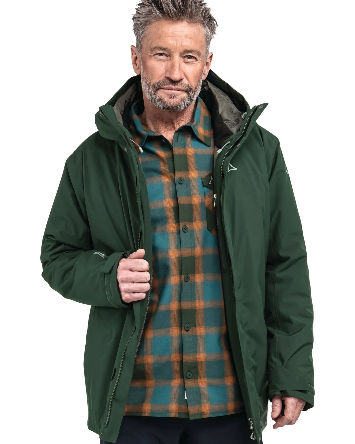 Herren Longjacket Hiking Parka Style Froda MNS