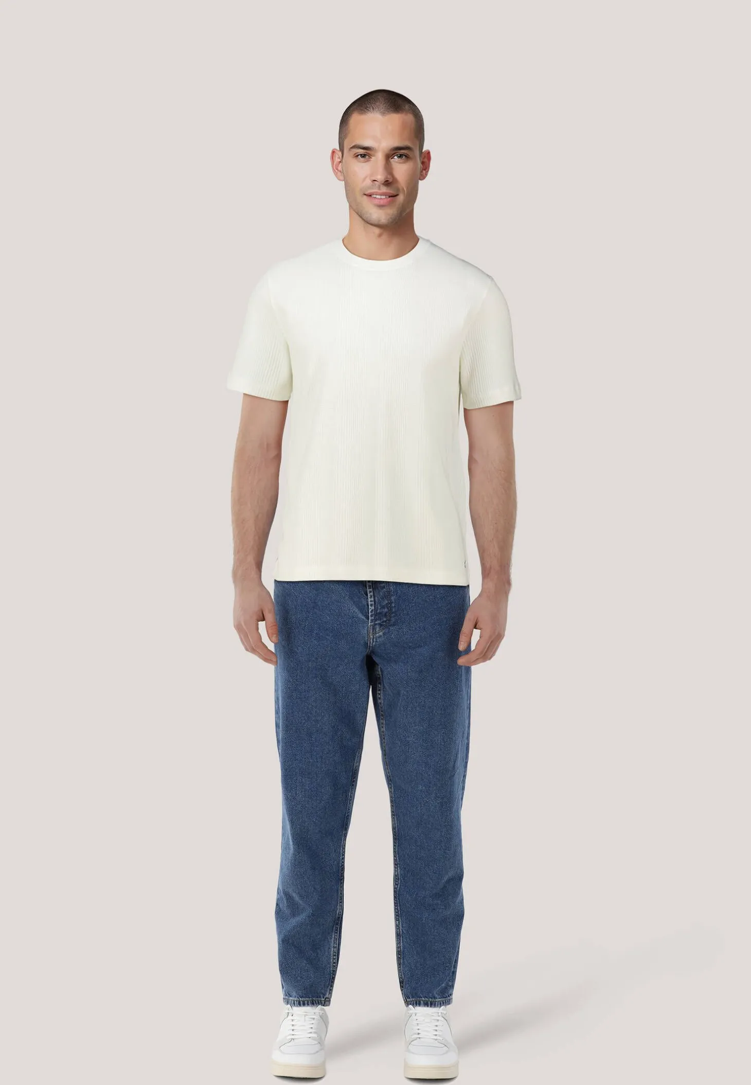 Herren Loungewear-Shirt STRUCTURE T-SHIRT