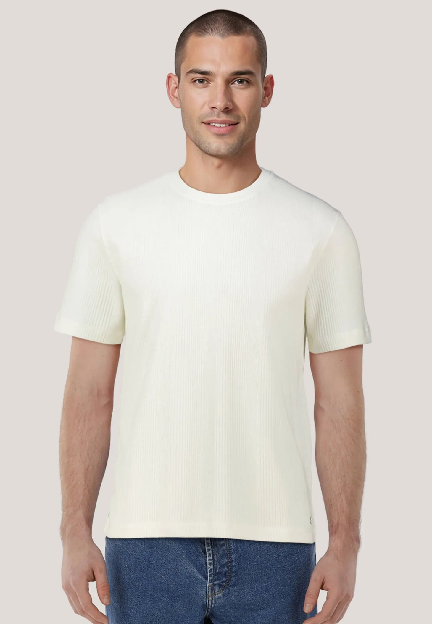 Herren Loungewear-Shirt STRUCTURE T-SHIRT