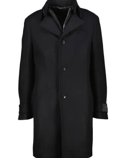 Herren Mantel mit Wolle SKARO_2 Regular Fit