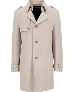 Herren Mantel SKOPJE mit Wolle