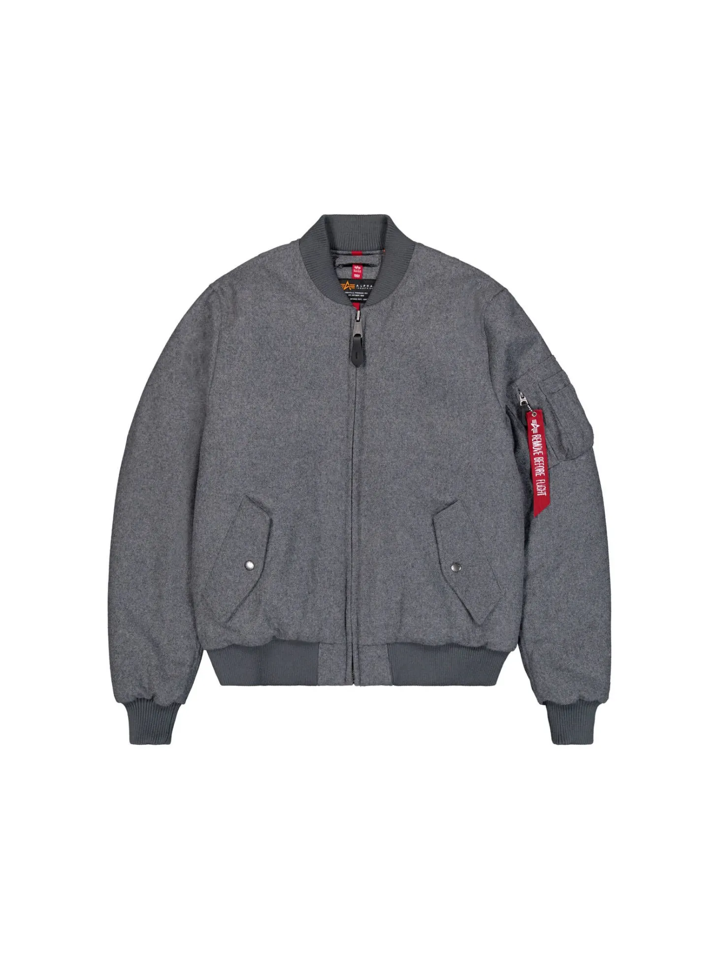 Herren Men - Bomber Jackets MA-1 Wool