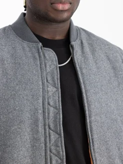 Herren Men - Bomber Jackets MA-1 Wool