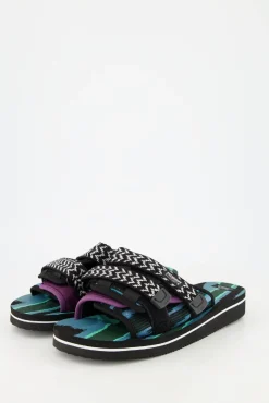 Herren Pantoletten X MISSONI MOTO SUICOKE COLLAB SLIDE
