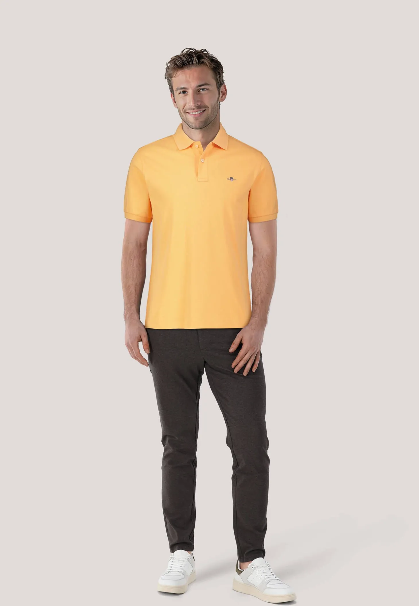 Herren Poloshirt aus Baumwolle ARCHIVE SHIELD POLO