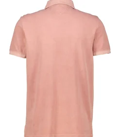 Herren Poloshirt aus Baumwolle GARMENT DYE Kurzarm