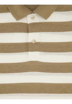 Herren Poloshirt aus Baumwolle und Seide Regular Fit