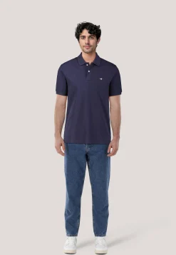 Herren Poloshirt aus Baumwolle