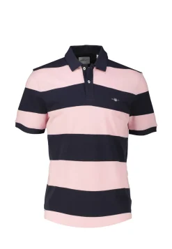 Herren Poloshirt aus Bio-Baumwoll-Pique BLOCK STRIPE