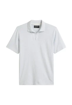 Herren Poloshirt aus Leinenmix