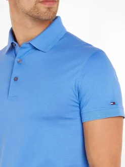 Herren Poloshirt aus merzerisierter Baumwolle Slim Fit