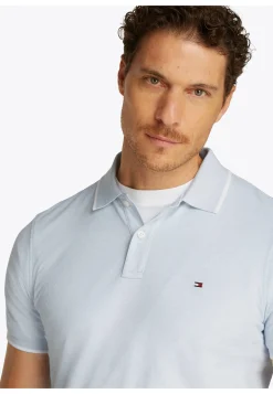 Herren Poloshirt mit Leinen LINEN REG POLO
