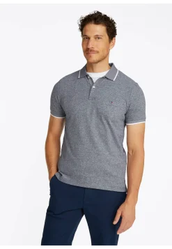 Herren Poloshirt mit Leinen LINEN REG POLO