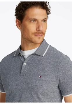 Herren Poloshirt mit Leinen LINEN REG POLO