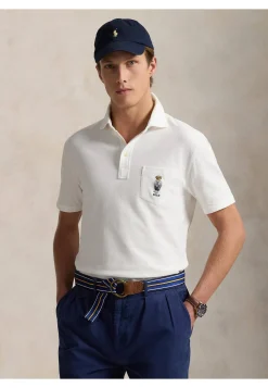 Herren Poloshirt mit Polo Bear