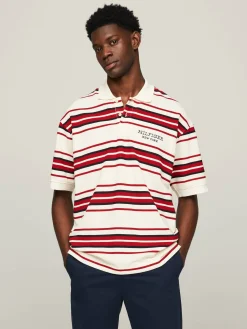 Herren Poloshirt mit Wabenstruktur Regular Fit