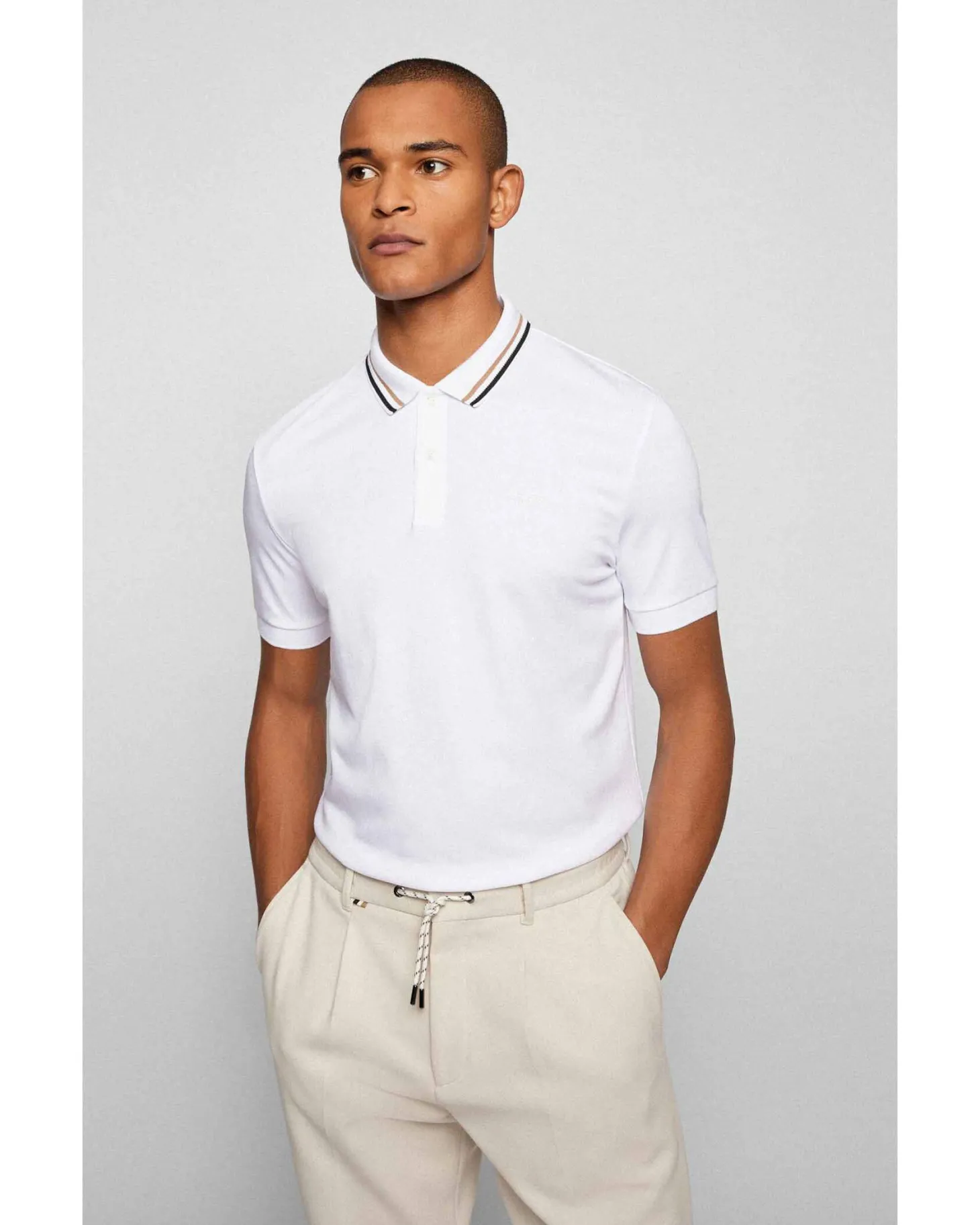 Herren Poloshirt PENROSE 38 Slim Fit Kurzarm