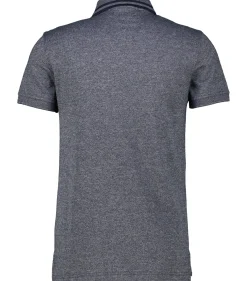 Herren Poloshirt PRETWIST MOULINE Slim Fit Kurzarm