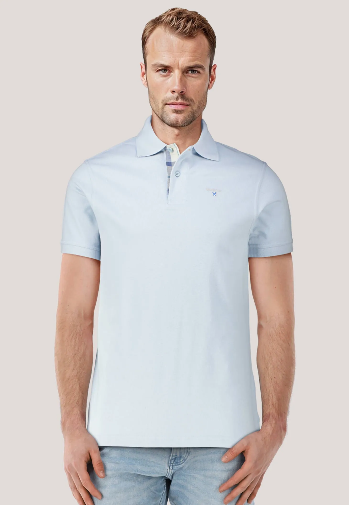 Herren Poloshirt TARTAN PIQUE Tailored Fit