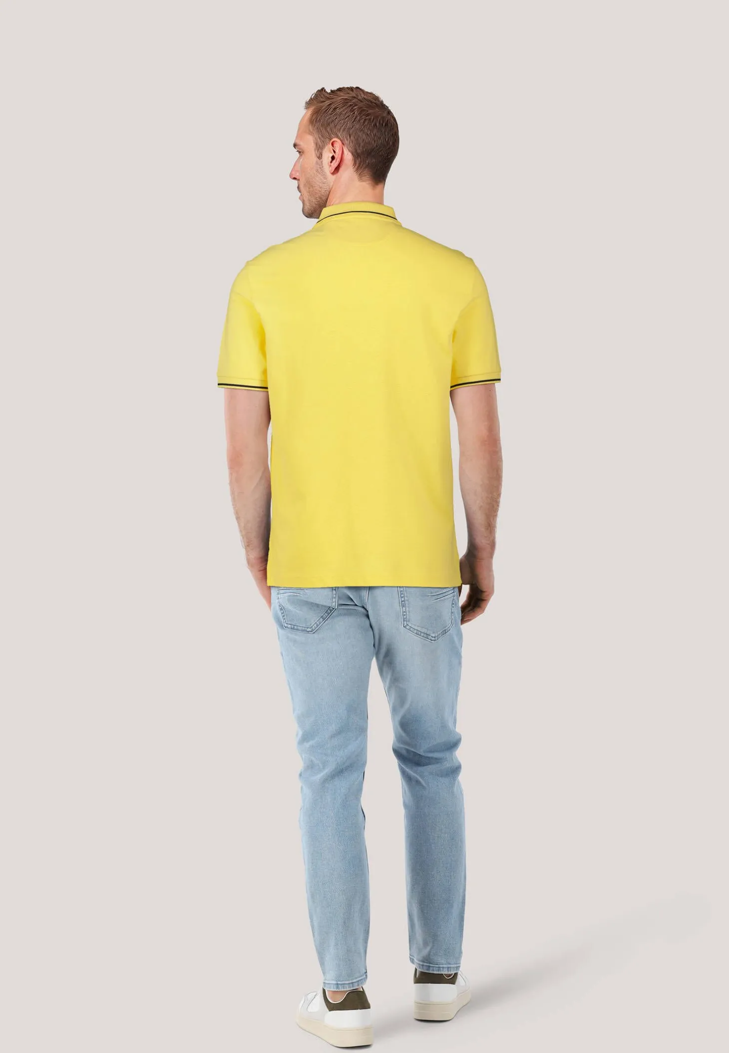 Herren Poloshirt TIPPED PIQUE Regular Fit