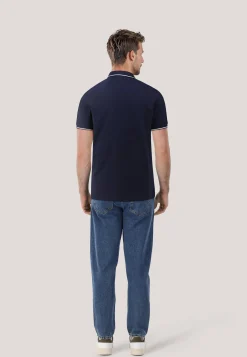 Herren Poloshirt TIPPING PIQUE RUGGER Regular Fit Kurzarm