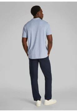 Herren Poloshirts aus Bio-Baumwolle und Leinen LINEN COTTON CUBAN COLLAR POLO