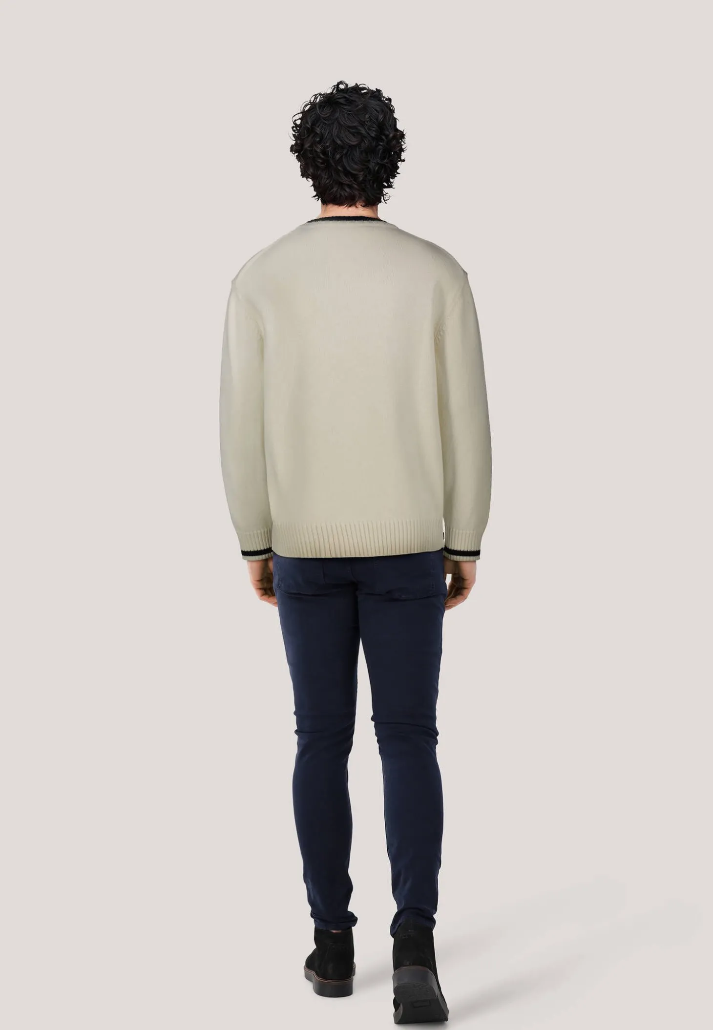 Herren Pullover aus Baumwolle Relaxed Fit