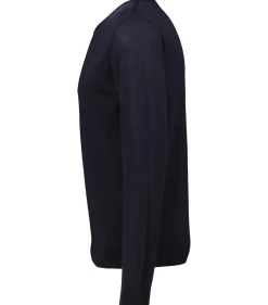 Herren Pullover aus Merino-Wolle und Seide