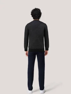 Herren Pullover aus Schurwolle Regular Fit