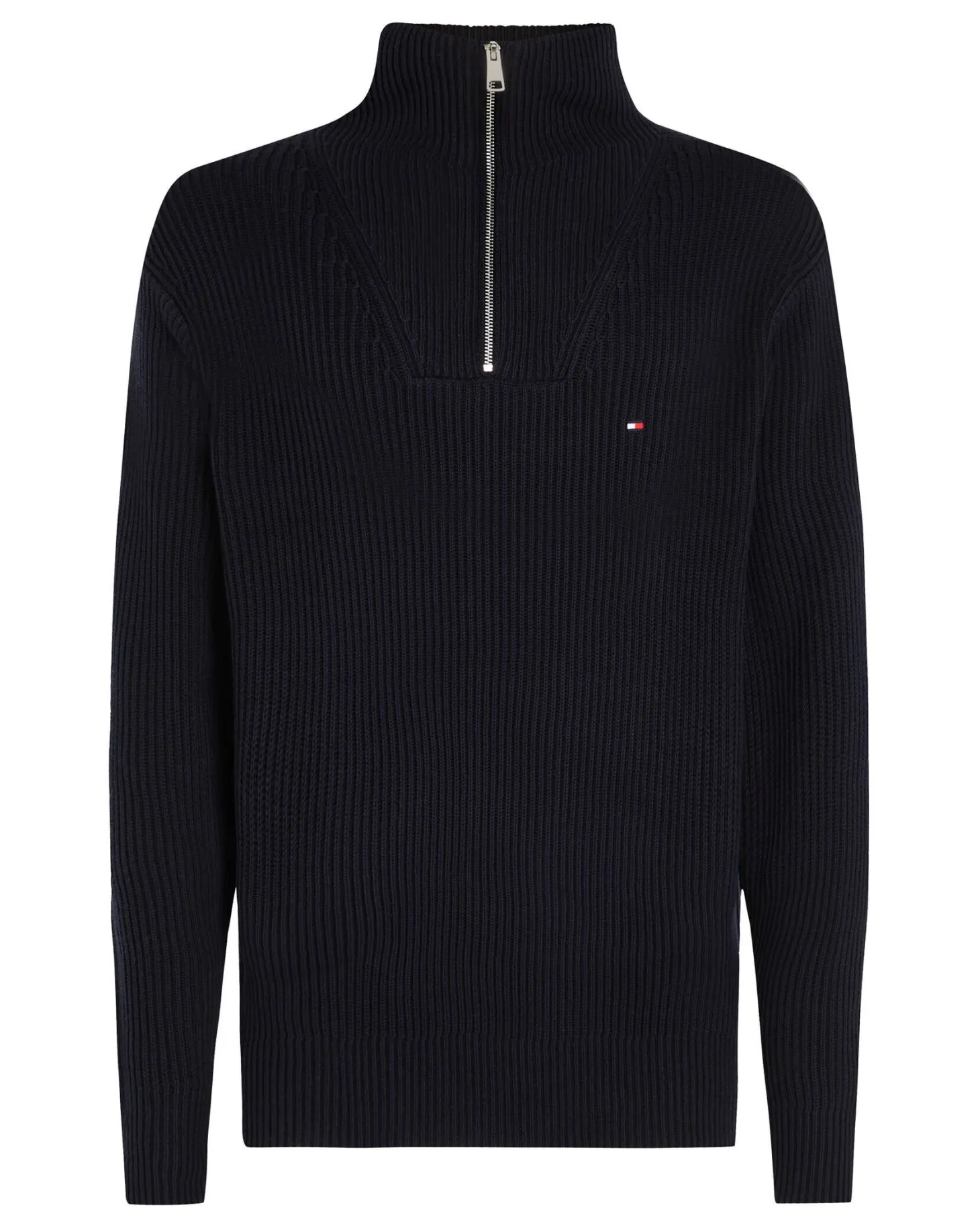 Herren Pullover mit Troyer-Kragen