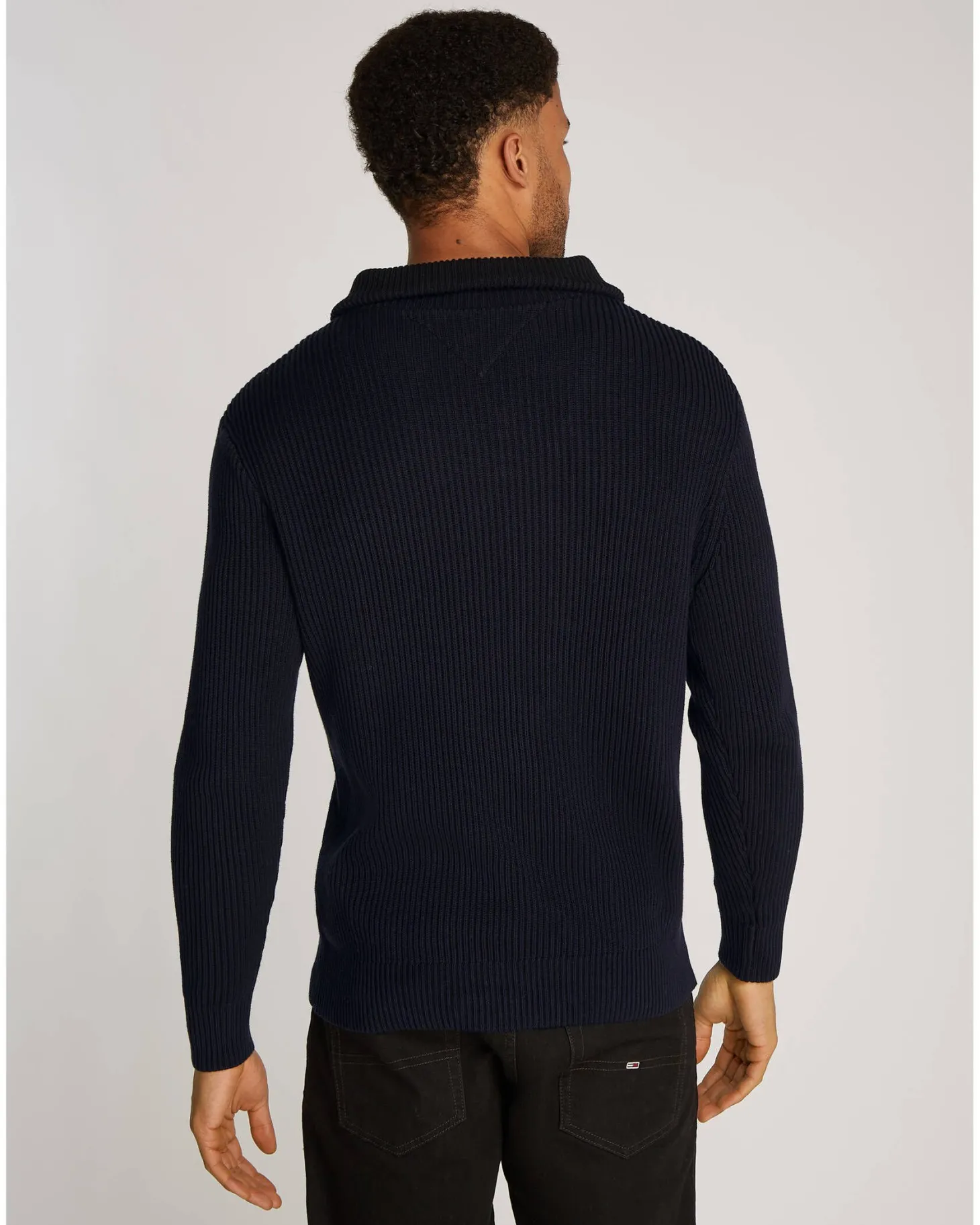 Herren Pullover mit Troyer-Kragen