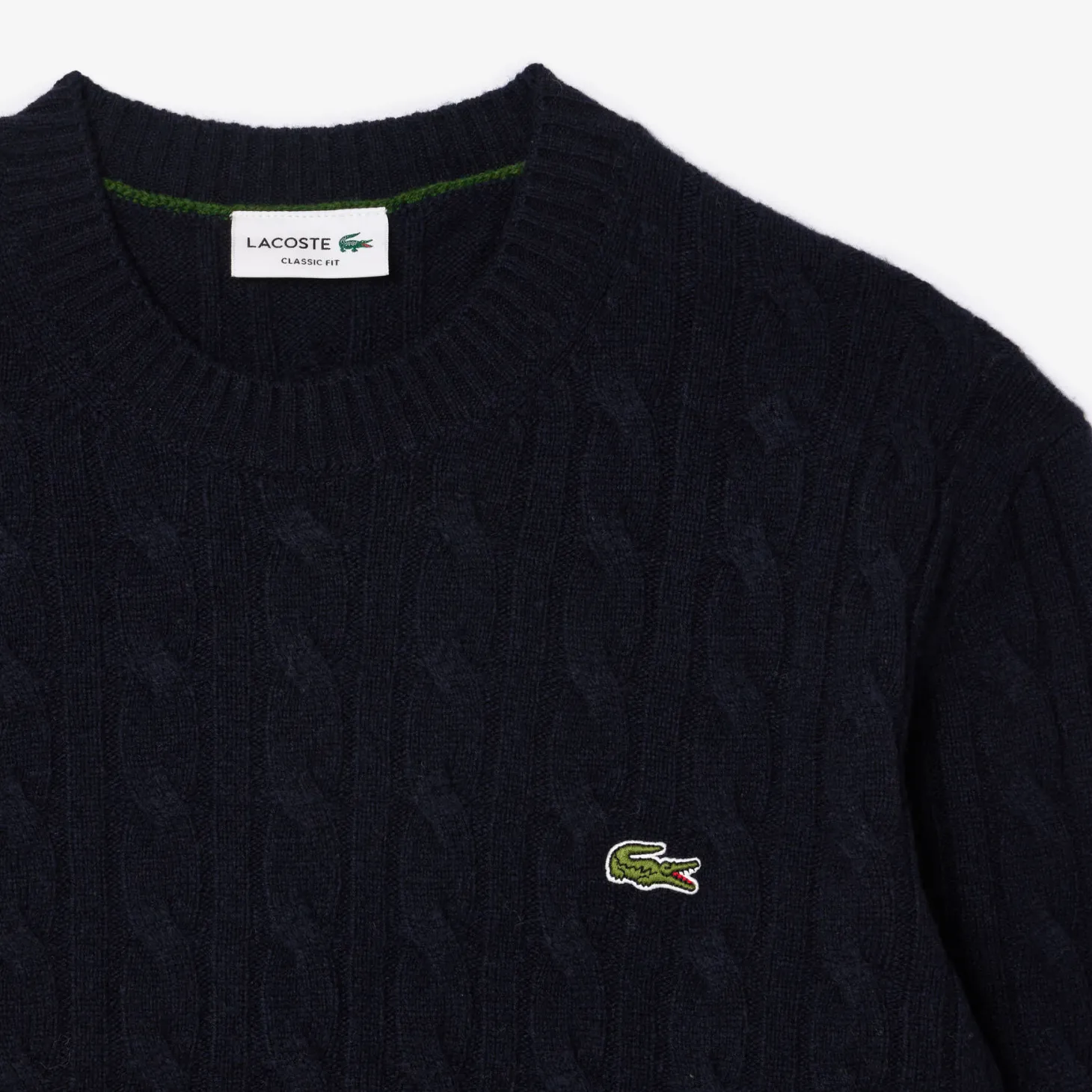 Herren Pullover mit Zopfstrick