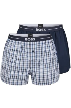 Herren Pyjamashorts BOXER EW 2er-Pack