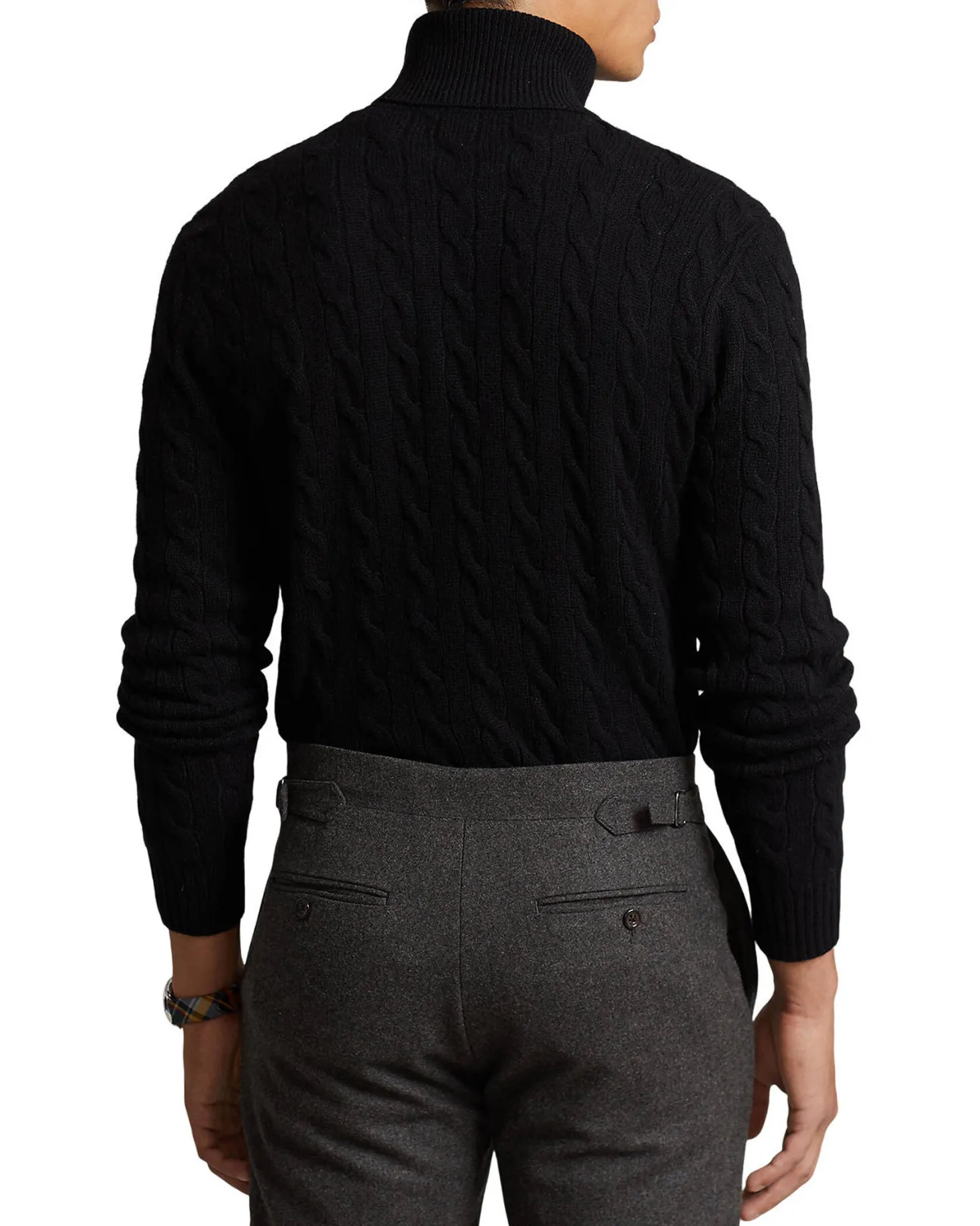 Herren Rollkragenpullover mit Kaschmir