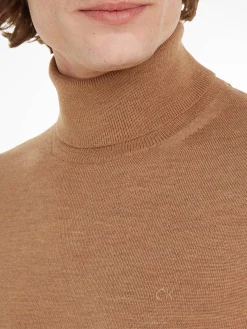 Herren Rollkragenpullover SUPERIOR WOOL Strickpullover aus Wolle